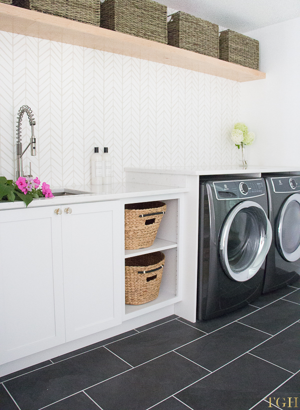 Modern Laundry Room Remodel The Greenspring Home