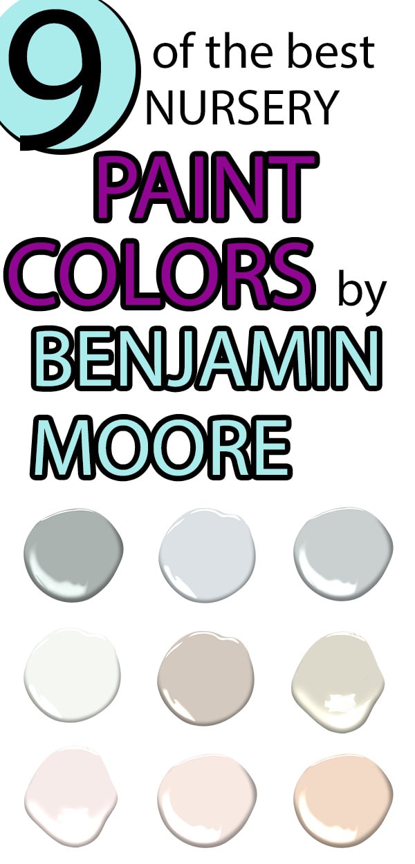 benjamin moore nursery colors