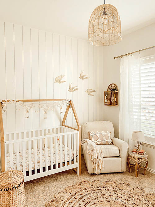 cute baby girl room themes