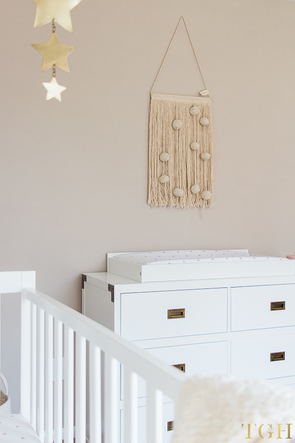 Nursery Dresser White Changing Table