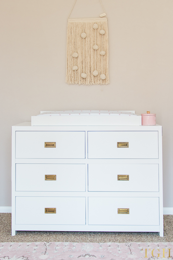 Campaign Style Changing Table