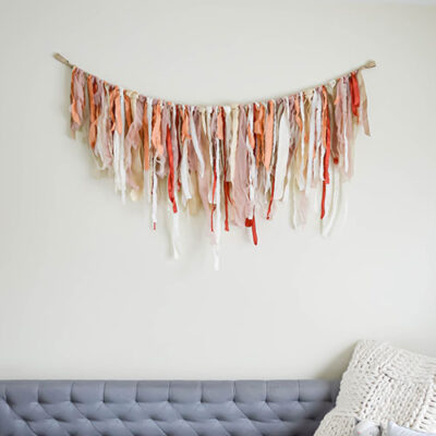 DIY Fabric Garland: How to Make One in 4 Easy Steps