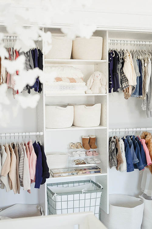 How to Organize Your Baby's Closet – Closets By Liberty