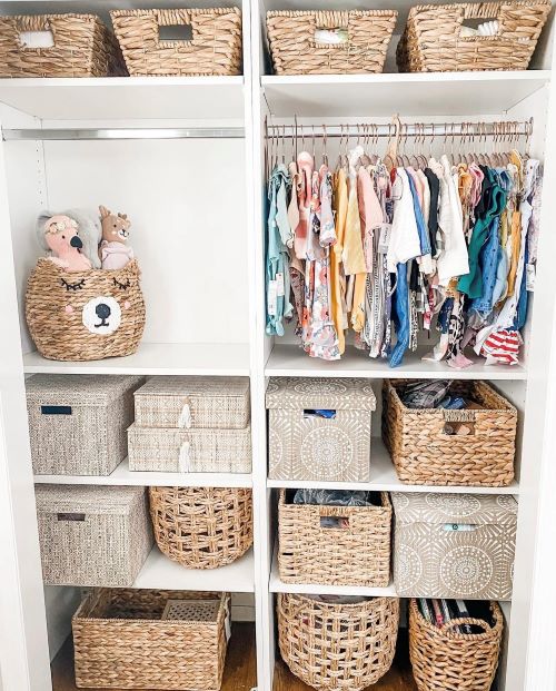 baby closet organizer ideas