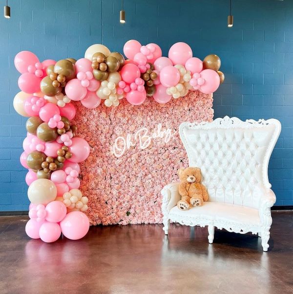 Decoration ideas for baby shower best sale at home