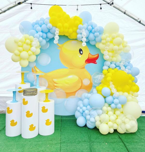 Rubber ducky baby shower ideas for hot sale a boy