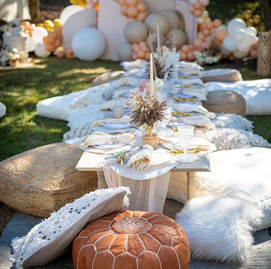 backyard baby shower ideas