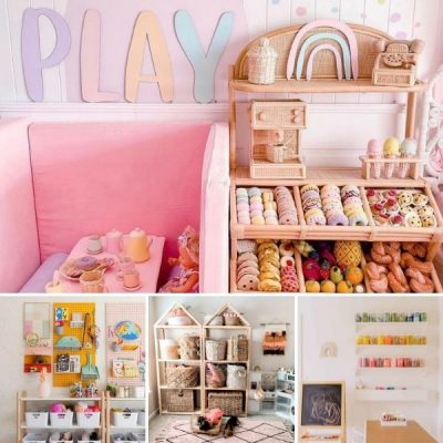 25 Pretty Playroom Storage Ideas to Stay Clutter Free