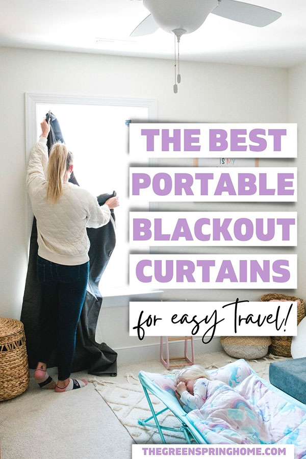 best portable blackout curtains for travel