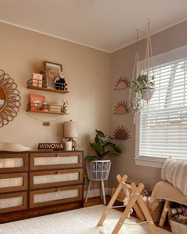 boho nursery decor