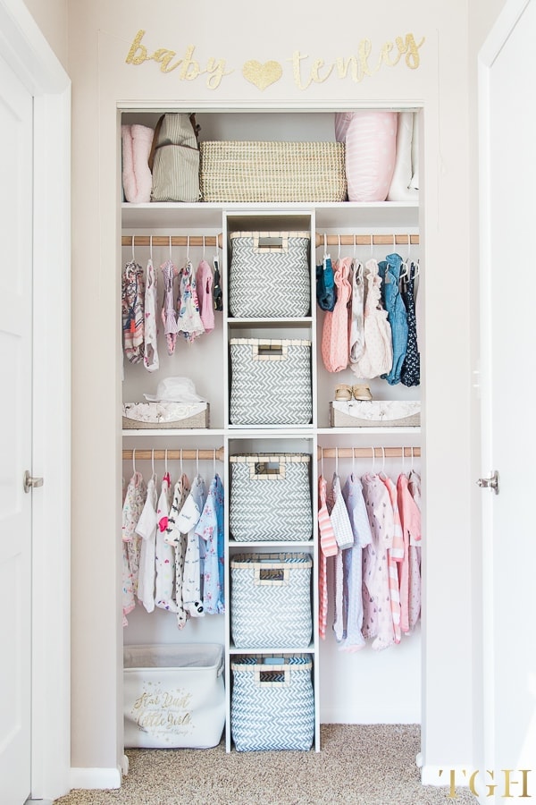 nursery in a closet