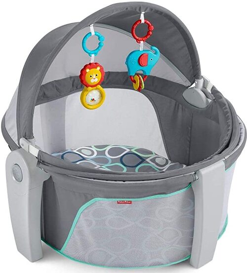 fisher price on the go baby dome travel bassinet