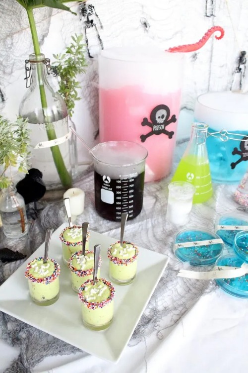 mad scientist baby shower ideas