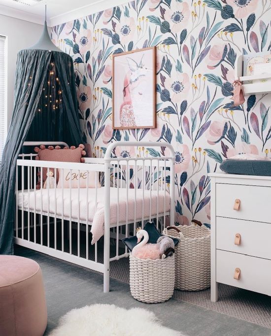 25+ Dreamy Nursery Wall Decoration Ideas - The Greenspring Home