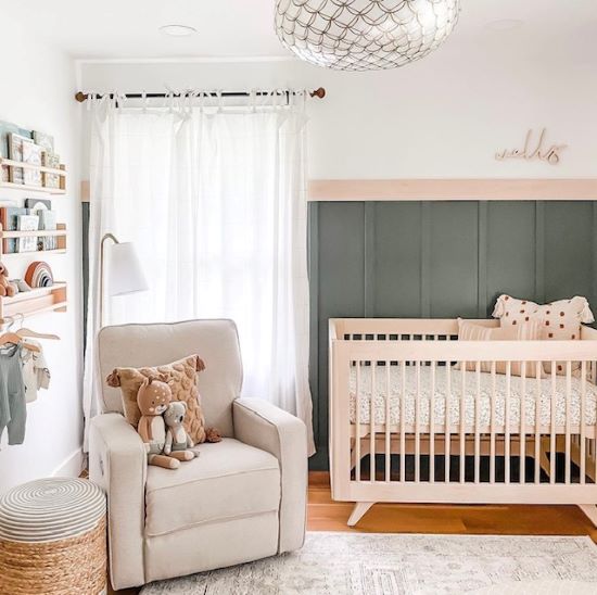 modern nursery room