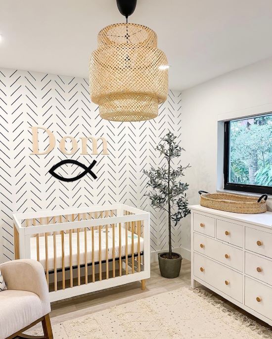 modern nursery theme