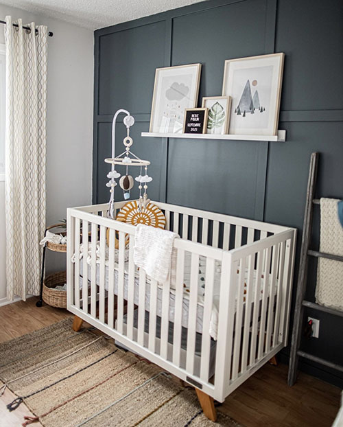 Boy nursery ideas hot sale grey and blue