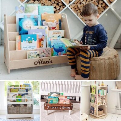 16 Neat Nursery Book Storage Ideas