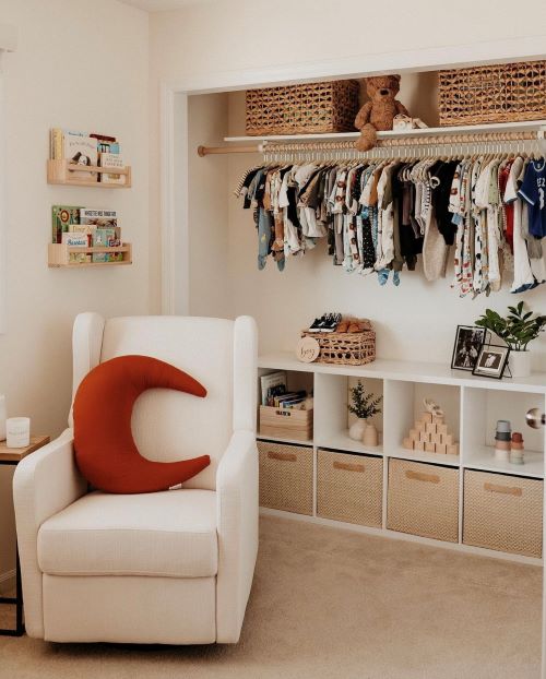 nursery closet ideas