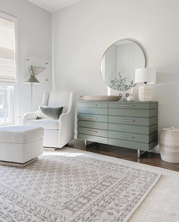 neutral baby nursery ideas green