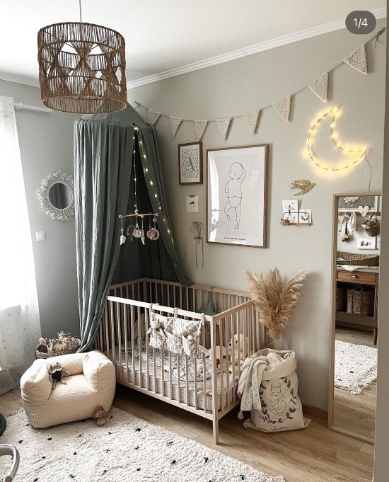 25+ Dreamy Nursery Wall Decoration Ideas - The Greenspring Home