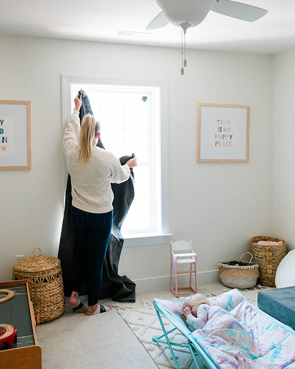 portable blackout curtains