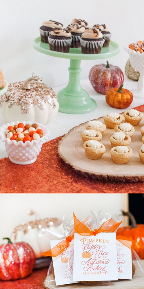 pumpkin spice baby shower theme