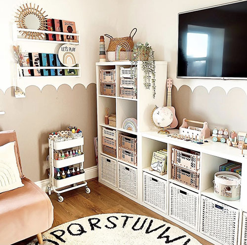 15 Simple and Effective Playroom Storage and Organisation Ideas - In The  Playroom