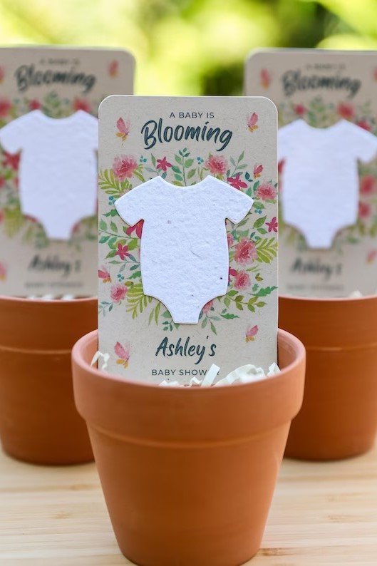 seed packet baby shower favor