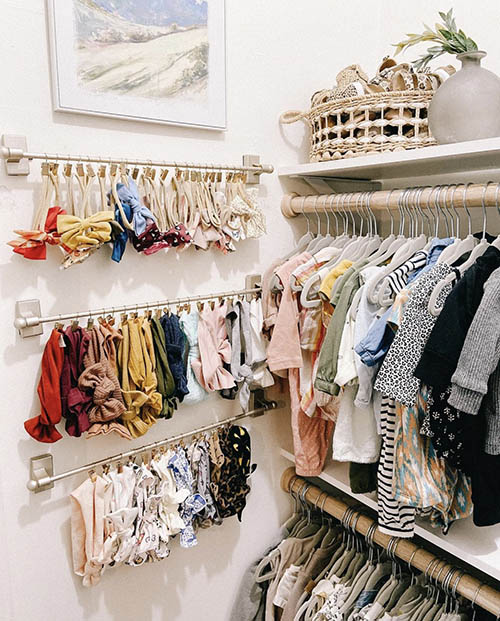 Ways to Organize Your Baby's Nursery Closet - Diplomat Closet Design