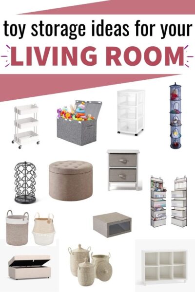 13 Creative Storage Solutions for Living Room Toys - The Greenspring Home