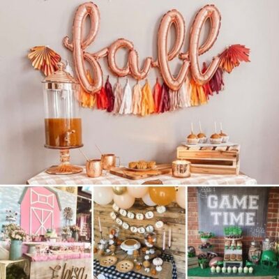 unique fall baby shower ideas