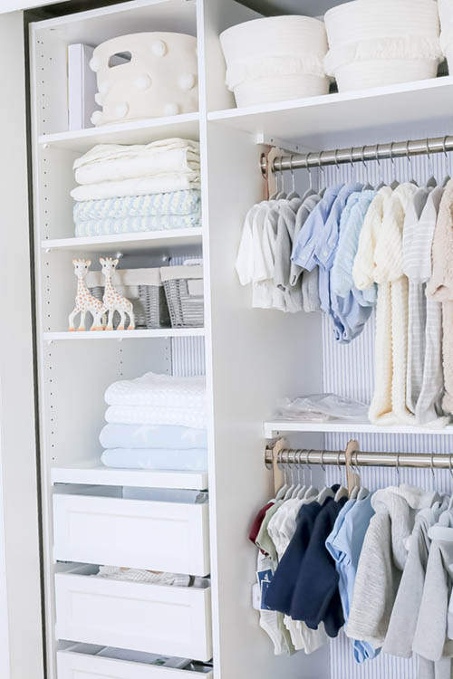 Ways to Organize Your Baby's Nursery Closet - Diplomat Closet Design