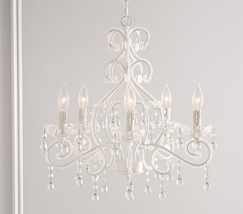 lydia flush mount chandelier