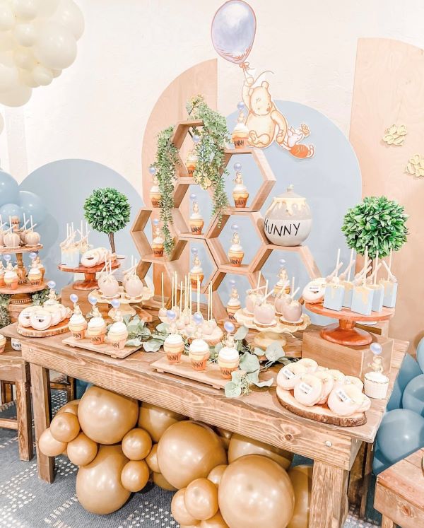 winnie the pooh baby shower ideas