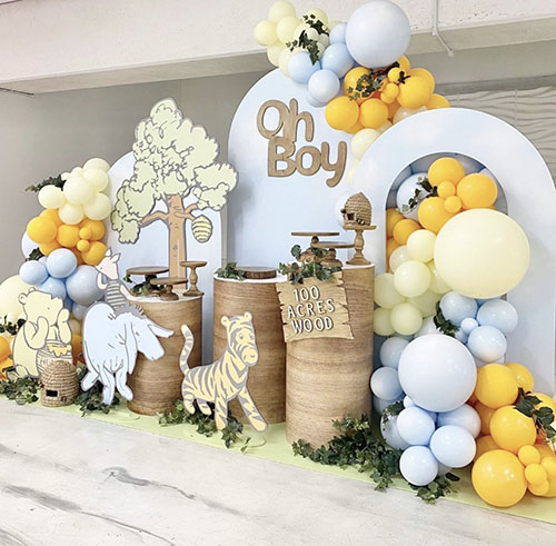 simple boy baby shower ideas