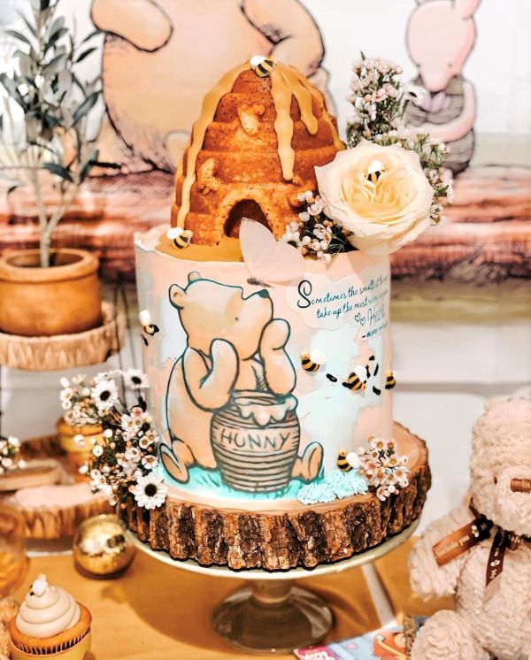 Tessa's Winnie the Pooh Themed Baby Shower