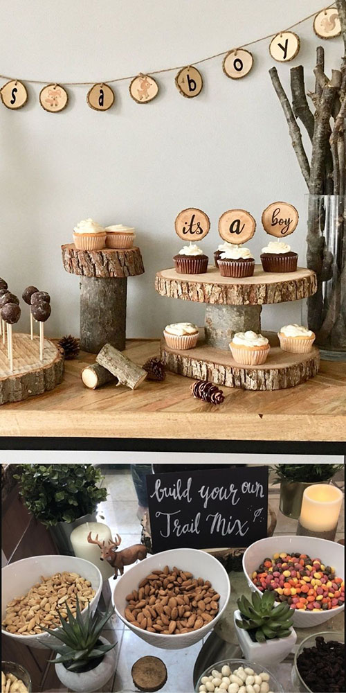 woodland baby shower theme